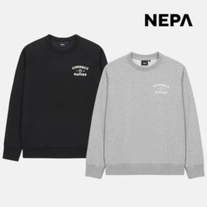 네파 남성 여성 맨투맨 베이직 긴팔 로고 티셔츠 등산복 7LC5362