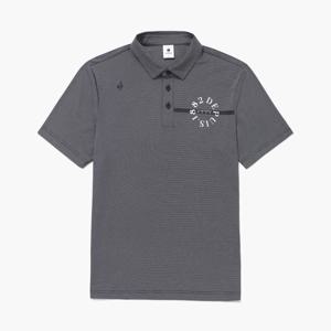 [르꼬끄골프] 남성 체스트 프린트 반팔 티셔츠 (GQ121MTS21)