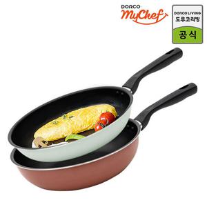 [도루코]도루코 마이셰프 세븐티즈 프라이팬 2종 (28cm+궁중28cm