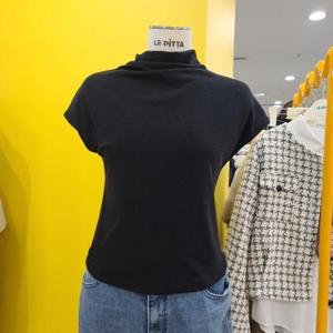 르피타 DP01 피치 반목 캡소매 티 L251UTS262