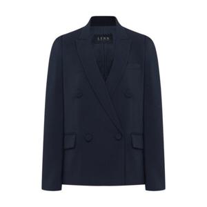 [린]오주네 더블버튼 자켓(LCJKPC4100/네이비)_DG