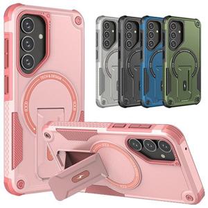 갤럭시A36 5G A366 아머 맥세이프 범퍼 킥스탠드 하드 케이스