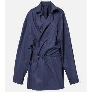 발렌시아가 코튼 포플린 셔츠 드레스 P00999595