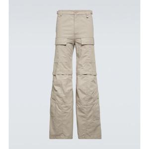 발렌시아가 Hybrid 플레어 코튼 카고 팬츠 P00859199