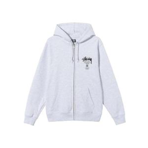 스투시 월드투어 후드 집업 애쉬 헤더 2021 39736143973658