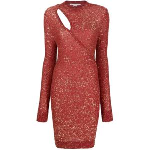 26 SS 스텔라 매카트니 시퀸 장식 컷아웃 드레스 6K01293S2342 TP432474636