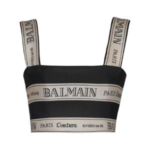 26 SS 발망 리본 자카드 크롭 탑 EF1AA370JJ95 TP432611597