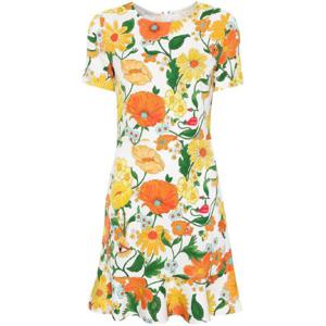 26 SS 스텔라 매카트니 플로럴 프린트 페플럼 드레스 6A02213DS300 TP432378954