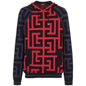 26 SS 발망 발망 모노그램 프린트 드로스트링 후드티 YH1JR071KC42 TP432155596