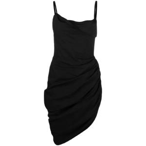 26 SS 쟈크뮈스 라 로브 소다드 드레이프 미니 드레스 213DR1061020 TP432394130