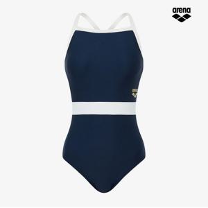아레나 마린 플레이어 원피스 싱글 크로스 스트랩백 A5BL1LO04 NVY