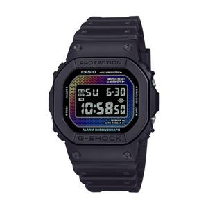 [지샥]DW-5600RW-1DR LIC  스퀘어 전자시계 Rainbow Brick Wall 시리즈