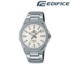 [에디피스]EFR-S108D-7AVUDF JJSSR 슬림라인 실버 화이트 메탈시계