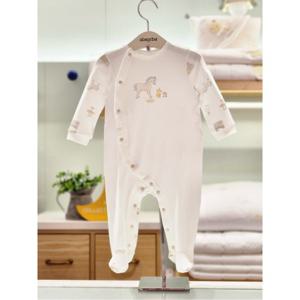 압소바 HK(25년가을)로빈 뱀부 우주복(아기우주복) (A2510611)