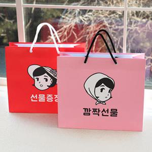 아트박스/달퐁이네 문방구 깜짝증정 선물 쇼핑백