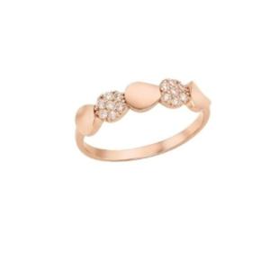 [로이드] 원형패턴 플랫드롭 14K/18K 반지 LRS19080G