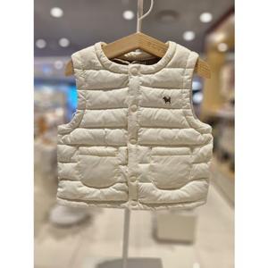블루독베이비[hu] 25.FW CR)웜라이트경량베스트 45A19-131-01 패딩베스트 아우터조끼 외출복 경량패딩조끼