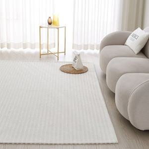 [르헤브] 마론 극세사 러그 워셔블 사각 카페트 (100x150)