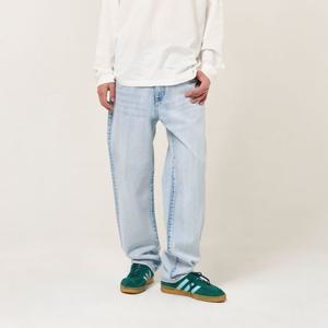 [플랙진]남성 밀란 M21 테이퍼드 연청 데님 팬츠 (PJTH5MLM215)