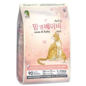 고양이사료 단백질 장건강 캐츠랑 맘앤베이비 2kg 고양이사료 건식사료 고양이사료추천 성묘사료 냥이사료 균형잡힌영양 고양이모질 비뇨기건강