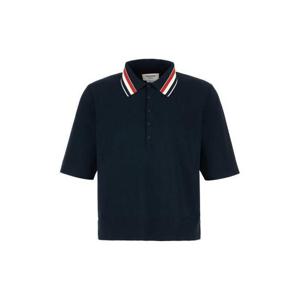 라프리마 톰브라운 니들 스티치 반팔 테니스 폴로 RWB 스트라이프 티셔츠 MKP136A Y5502 415