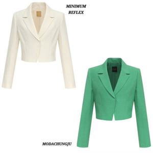 [미니멈]MD 카라넥 페미닌 심플 자켓  MD MYAAWJ2380 M_CJ