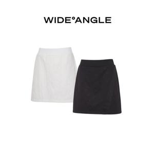 [와이드앵글]CO 로고 올오버 플레어 큐롯 L WWU23Q12