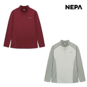 [네파]여성 블럭 파워스트레치 집업티셔츠 7K65403_US