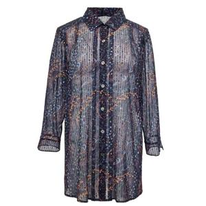 [조순희]시스루 헴 롱 블라우스 (JNFB312)