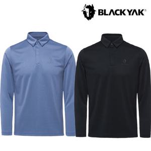 남성 기능성 자카드소재 긴팔카라티 베이스 카라 긴팔티 1BYKTFU002 NW