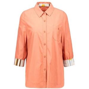 벨리시앙 세이브존04 스트라이프 배색 카라 블라우스 BL3310