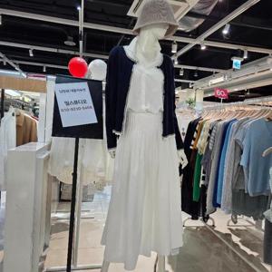 밀스튜디오 DP02 단가라 라운드니트가디건 LR9CDS101