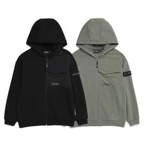 [내셔널지오그래픽키즈]K223UFT230 WOVEN MIX 트레이닝 집업자켓 2 종택 1