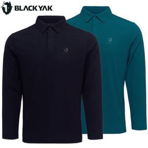 남성 간절기 앤텔롭 카라 긴팔티 데일리 기능성 카라 티셔츠 1BYKTFU004 GD