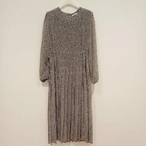 스튜디오Ag HC40 체크플리츠쉬폰 M2513OP11