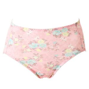 3color(90-105)부들부들 잔꽃프린트 편안한 면모달부인용팬티WPT4211