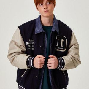 리트머스 HC12 로고   바시티   패딩점퍼 LP1JU017-066