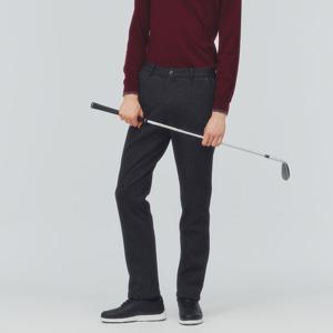 [링스골프][링스본사] 남성 투톤 밍크 본딩 팬츠 L11E4PT205_BK