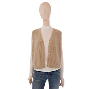 [숲]베이직 브이넥 오픈형 니트 조끼 SBAVK31