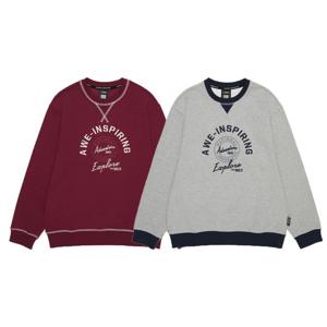 [내셔널지오그래픽키즈]K253USW920 그래픽 맨투맨 2종택1