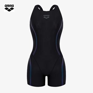 아레나 녹터널 A5FL1CE03 BLK (주머니백 증정)  여성 선수 3부반신 드롭백 실내수영복