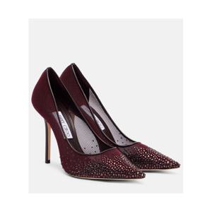 지미추 Love 100 크리스털 임벨리시드 펌프스 P01071317