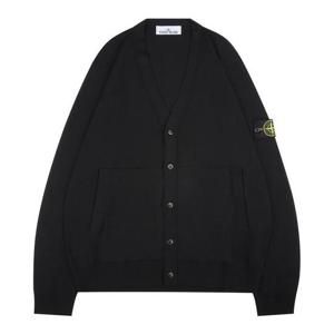 스톤아일랜드 5100068 S00C4 V0029 라이트 퓨어 와펜로고 브이넥 가디건