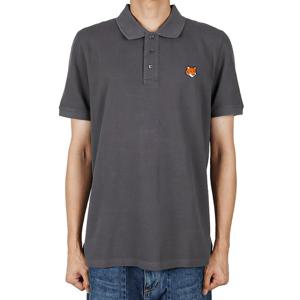 메종키츠네 25FW 남성 폭스헤드 레귤러 피케티 챠콜 PM00209KP0002 P180