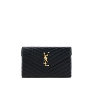 26 SS 생로랑 카상드르 레더 체인 지갑 377828AAA44 TP444614672