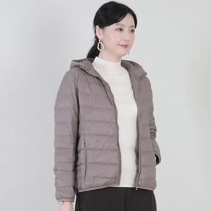 애비뉴투지 엄마옷 데일리 후드 경량 오리털 봄 가을 초겨울 숏 패딩 J11514