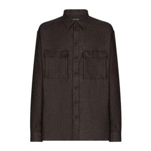 26 SS 돌체앤가바나 플랩 포켓 리넨 셔츠 G5LI9TFU4L1 TP432234408