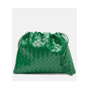 보테가베네타 인트레치아토 미디엄 레더 파우치 P01117806