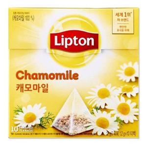 립톤 캐모마일 허브티 1.2gX10T 유니레버코리아 식음료