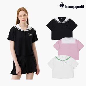 [르꼬끄][60% OFF] 여성 피케 세일러 폴로티 QP322TTS71